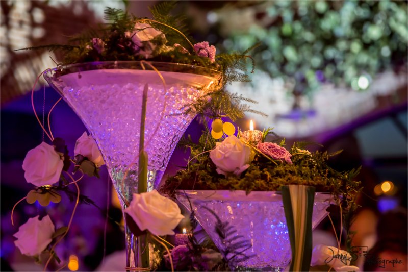 Décoration mariage sur le thème des vignes - château Saint Louis (82)